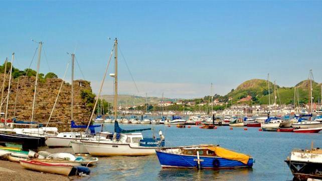 Beautiful Ancient Stone Cottage, Local Walks & Pub! Conwy Eksteriør bilde